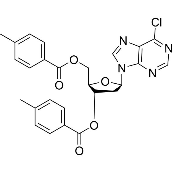 3,5-O-Ditoluoyl 6-chloropurine-9-β-D-deoxyriboside 91713-46-1